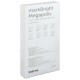 Купить Аккумулятор с беспроводной зарядкой markBright Megapolis, 8000 мАч, синий с нанесением логотипа