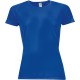 Купить Футболка женская SPORTY WOMEN 140, ярко-синяя с нанесением логотипа