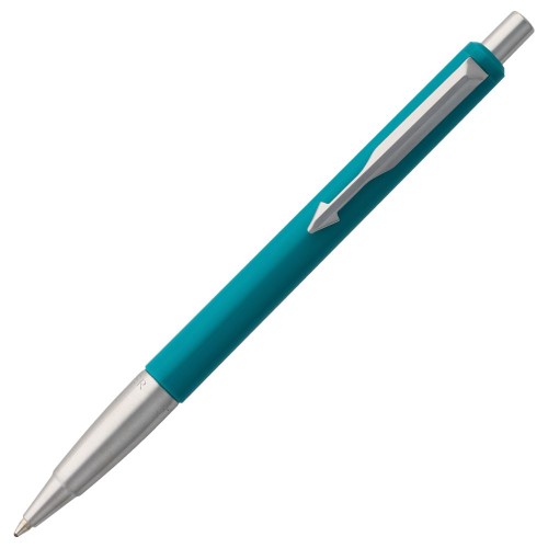 Купить Ручка шариковая Parker Vector Standard K01, бирюзовая с нанесением логотипа Купить Ручка шариковая Parker Vector Standard K01, бирюзовая с нанесением логотипа