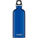 Купить Бутылка для воды Traveller 600, синяя с нанесением логотипа