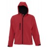 Купить Куртка мужская с капюшоном Replay Men 340, красная с нанесением логотипа