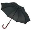 Купить Зонт-трость светоотражающий Unit Reflect, черный с нанесением логотипа