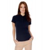 Купить Рубашка поло женская Safran Timeless ярко-синяя с нанесением логотипа