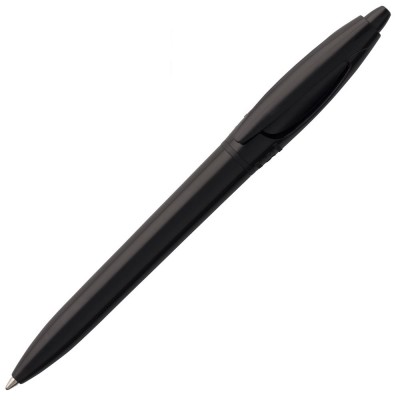 Купить Ручка шариковая S! (Си), черная с нанесением логотипа