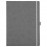 Блокнот Freenote Maxi, в линейку, серый