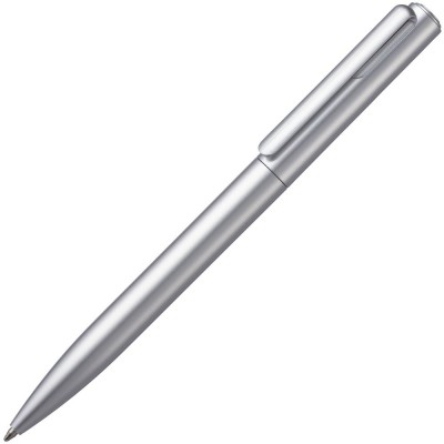 Купить Ручка шариковая Drift Silver, серебристая с нанесением логотипа