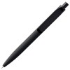 Купить Ручка шариковая Prodir QS03 PRP Tyre Soft Touch, черная с нанесением логотипа