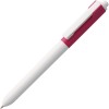 Купить Ручка шариковая Hint Special, белая с розовым с нанесением логотипа