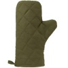Купить Прихватка-рукавица «Большой шеф», темно-зеленая с нанесением логотипа