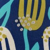 Купить Чехол на подушку Lazy flower, квадратный, темно-синий с нанесением логотипа