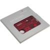 Купить Набор инструментов SwissCard Lite, красный с нанесением логотипа