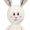 Купить Игрушка Beastie Toys, заяц с белым шарфом с нанесением логотипа