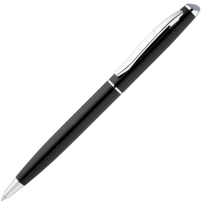 Купить Ручка шариковая Phrase, черная с нанесением логотипа