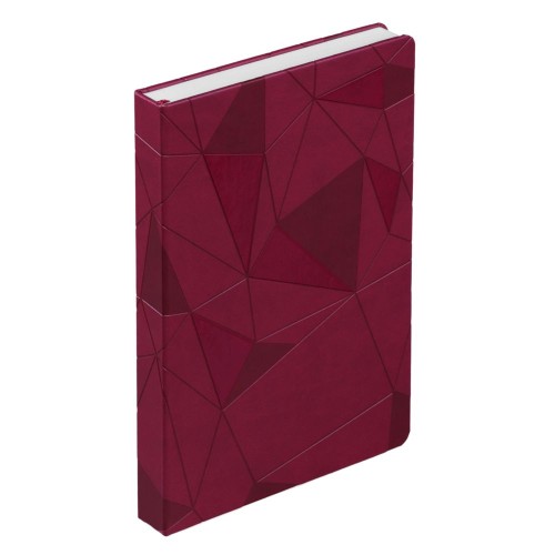 Купить Ежедневник Gems, недатированный, малиновый с нанесением логотипа