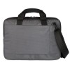 Купить Сумка для ноутбука Qibyte Laptop Bag, темно-серая с черными вставками с нанесением логотипа