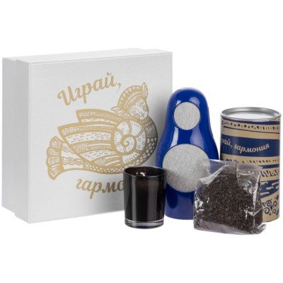 Купить Набор «Играй, гармония», синий с нанесением