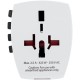 Купить Зарядное устройство S-Kross MUV USB для путешествий, белое с нанесением логотипа