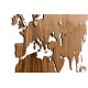 Купить Деревянная карта мира World Map Wall Decoration Exclusive, орех с нанесением логотипа