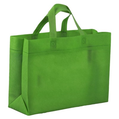 Купить Сумка для покупок Span 3D, зеленая с нанесением