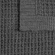 Купить Плед Lattice, серый меланж с нанесением логотипа