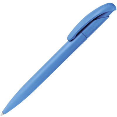 Купить Ручка шариковая Nature Plus Matt, голубая с нанесением