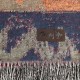 Купить Плед Navajo, сине-бордовый с нанесением логотипа