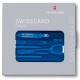 Купить Набор инструментов SwissCard, синий с нанесением логотипа