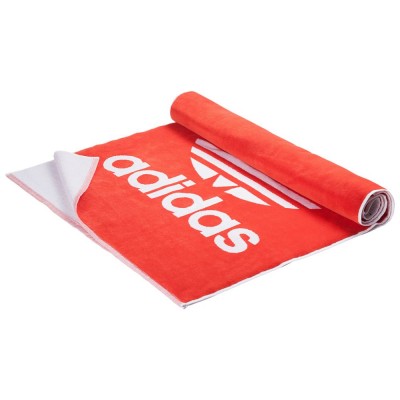 Купить Полотенце Adicolor, красное с нанесением логотипа