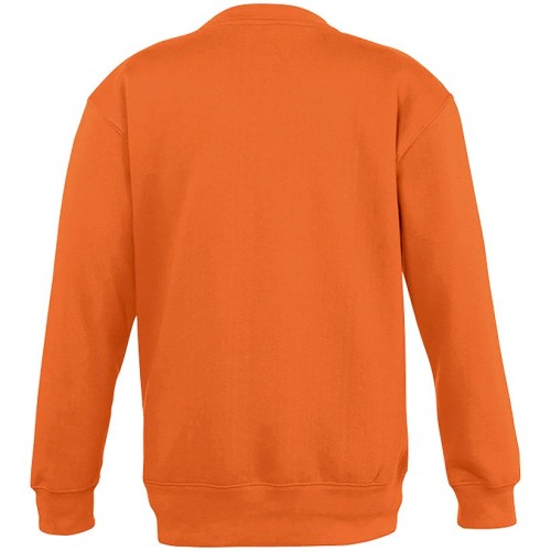 Купить Толстовка детская New Supreme Kids 280, оранжевая с нанесением логотипа