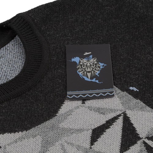 Купить Джемпер Totem Wolf, черный с нанесением логотипа