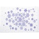 Купить Плед Snow Fairy, синий (василек) с нанесением логотипа