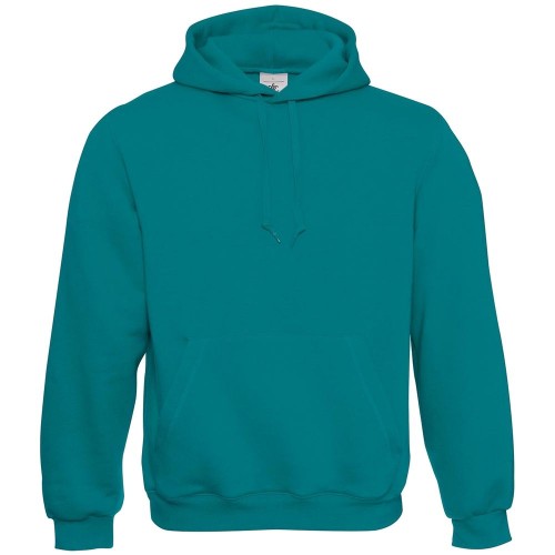 Купить Толстовка Hooded, темно-бирюзовая с нанесением логотипа