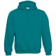 Купить Толстовка Hooded, темно-бирюзовая с нанесением логотипа