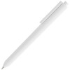 Купить Ручка шариковая Pigra P03 Mat, белая с нанесением логотипа