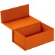 Купить Коробка LumiBox, оранжевая с нанесением логотипа