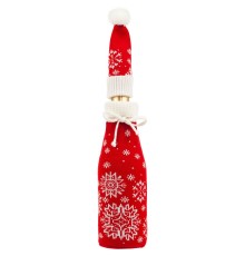 Чехол на бутылку Snow Fairy, красный