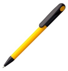 Ручка шариковая Prodir DS1 TPP, желтая с черным
