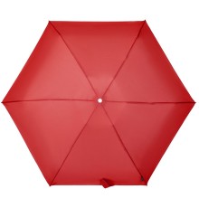 Складной зонт Alu Drop S, 4 сложения, автомат, красный