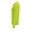 Купить Рубашка поло женская с длинным рукавом PERFECT LSL WOMEN, зеленое яблоко с нанесением логотипа