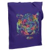 Купить Холщовая сумка Jungle Look, фиолетовая с нанесением логотипа