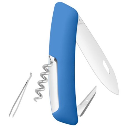 Купить Швейцарский нож D01, синий с нанесением логотипа