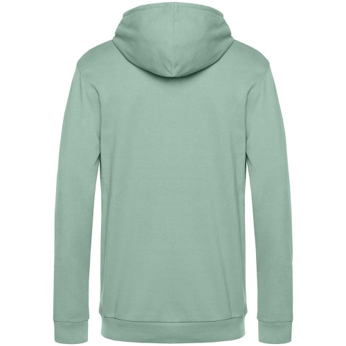 Купить Толстовка с капюшоном унисекс Hoodie, серо-зеленая с нанесением логотипа
