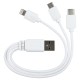 Купить Аккумулятор Uniscend All Day Quick Charge 20000 мAч, белый с нанесением логотипа