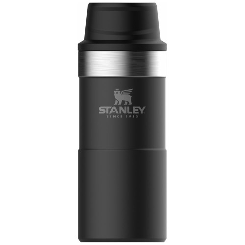 Купить Термокружка Stanley Classic One Hand 2.0, малая, черная с нанесением логотипа