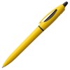 Купить Ручка шариковая S! (Си), желтая с нанесением логотипа