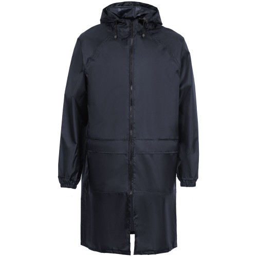 Купить Дождевик Rainman Zip Pro, темно-синий с нанесением логотипа