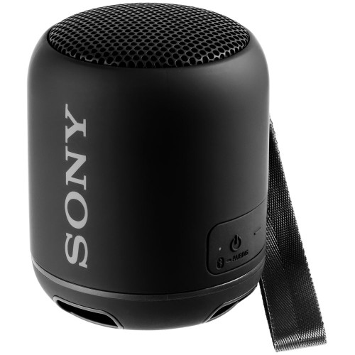 Купить Беспроводная колонка Sony SRS-XB12, черная с нанесением логотипа Купить Беспроводная колонка Sony SRS-XB12, черная с нанесением логотипа