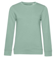 Свитшот женский BNC Organic, серо-зеленый