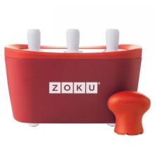 Набор для приготовления мороженого Triple Quick Pop Maker, красный