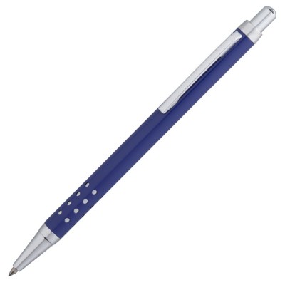 Купить Ручка шариковая Techno, синяя с нанесением